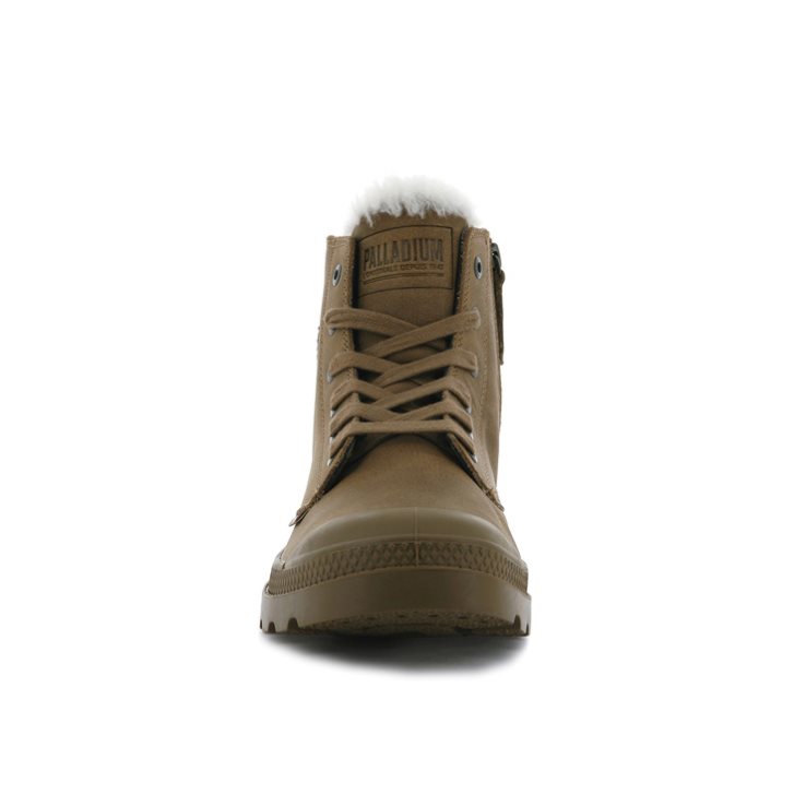 Bottes Palladium Pampa Hi Pilot Homme Marron | FR VZL063D